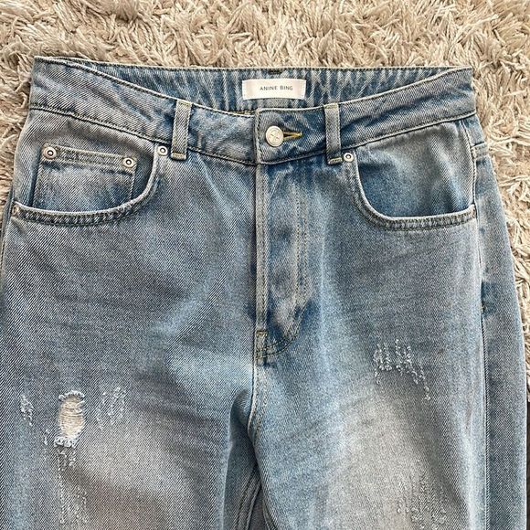 ANINE BING | Giovanna Straight Jeans - Picture 7 of 17